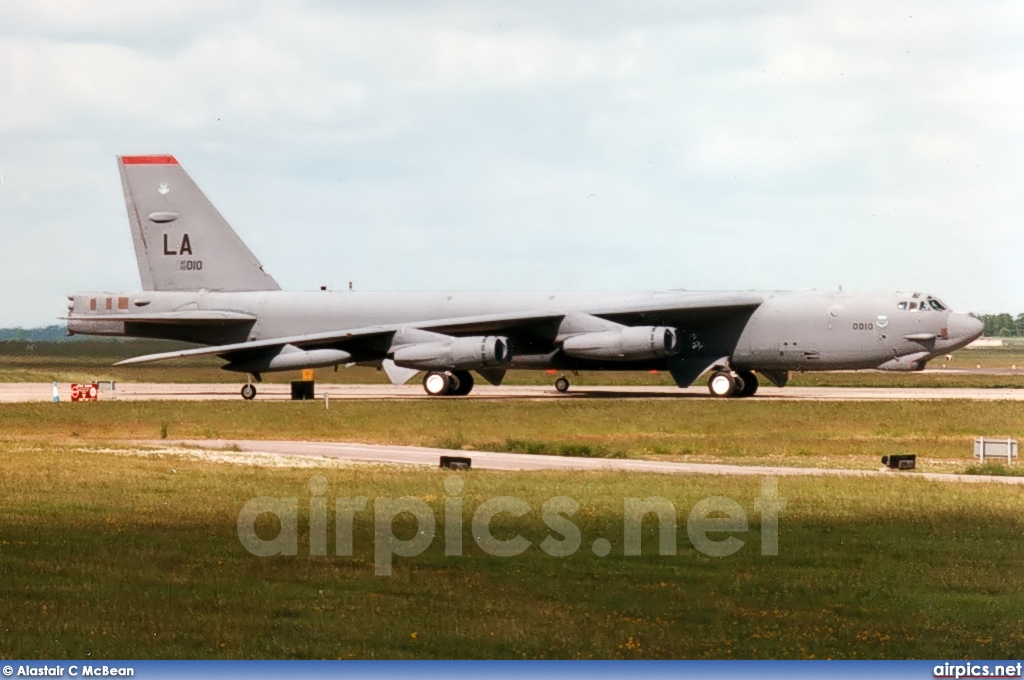 60-0010, Boeing B-52H Stratofortress, United States Air Force