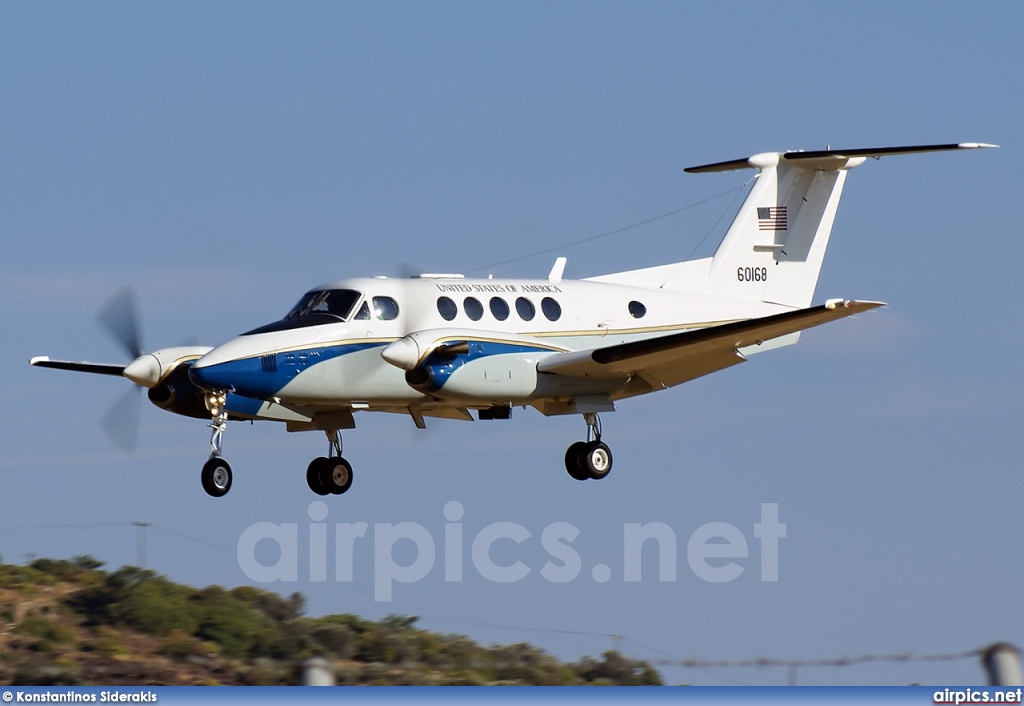 60168, Beechcraft 200 Super King Air, United States Air Force