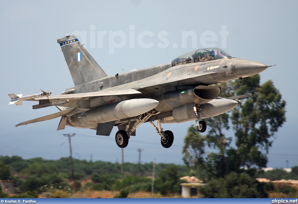 618, Lockheed F-16D Fighting Falcon, Hellenic Air Force