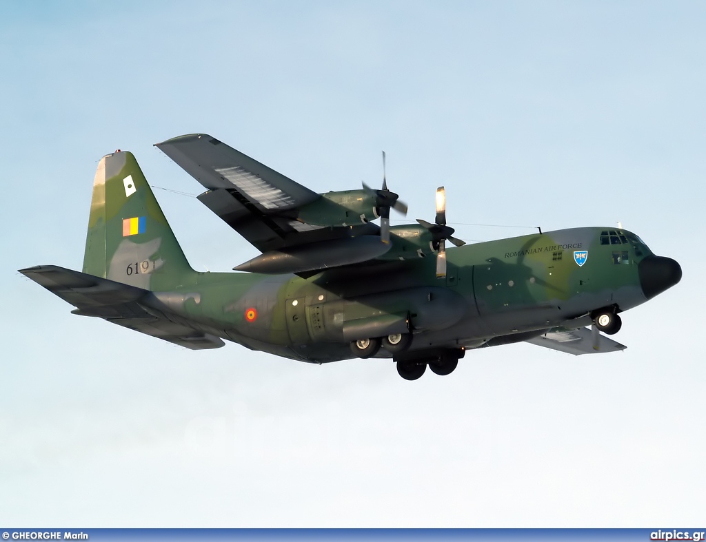6191, Lockheed C-130H Hercules, Romanian Air Force