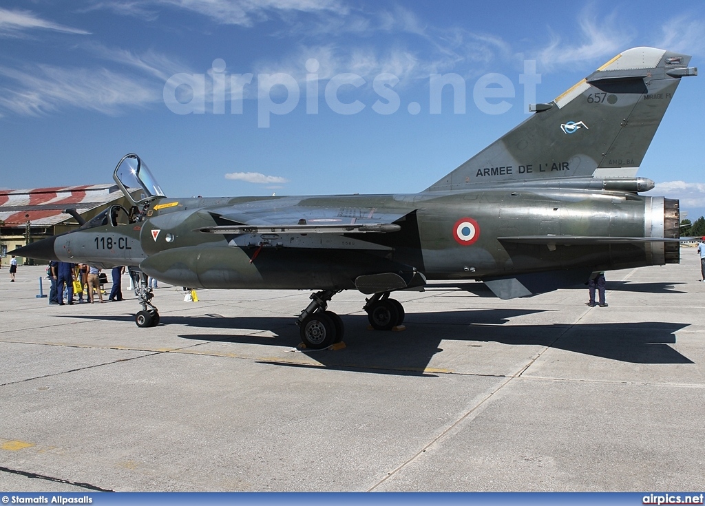 657, Dassault Mirage F.1CR, French Air Force