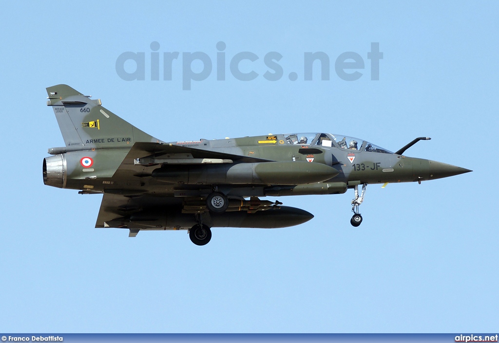 660, Dassault Mirage 2000D, French Air Force