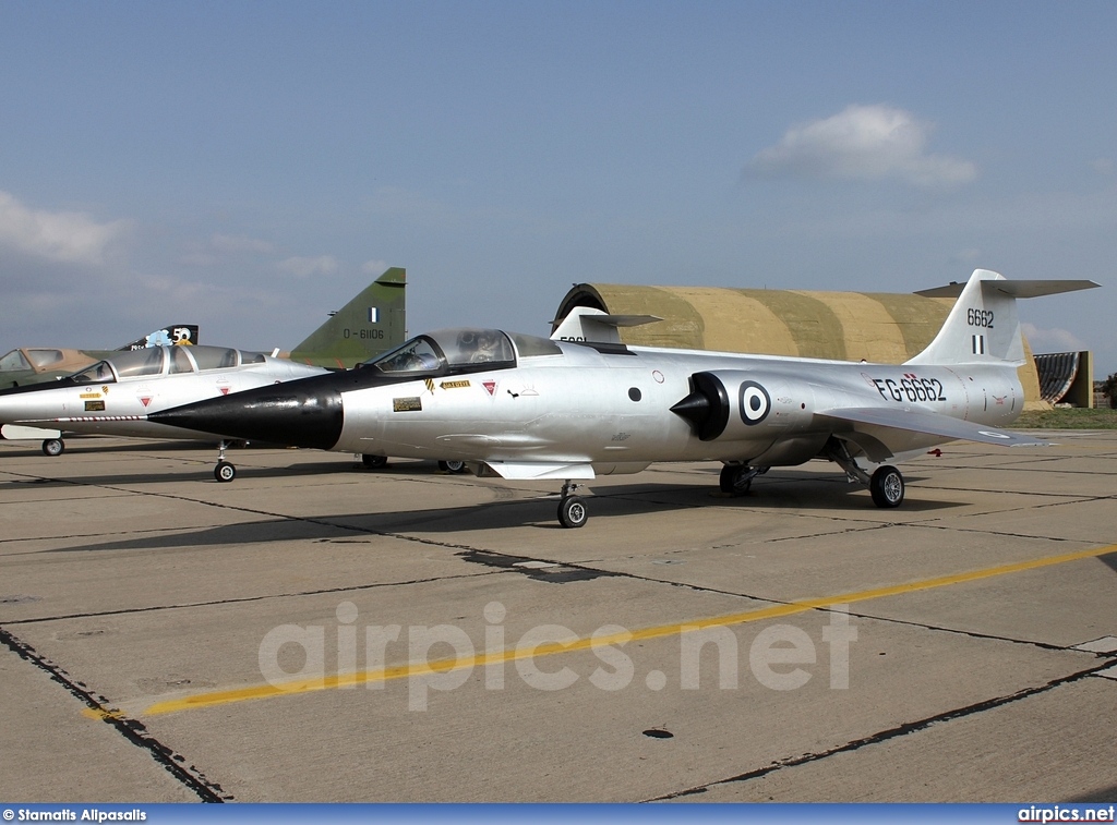 6662, Lockheed RF-104G Starfighter, Hellenic Air Force