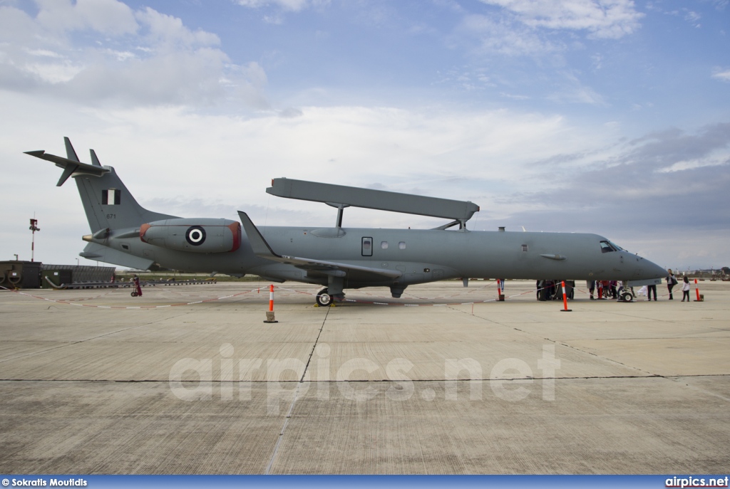 671, Embraer 145H AEW&C, Hellenic Air Force