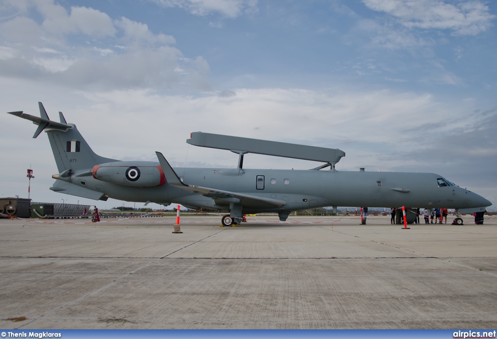 671, Embraer 145H AEW&C, Hellenic Air Force