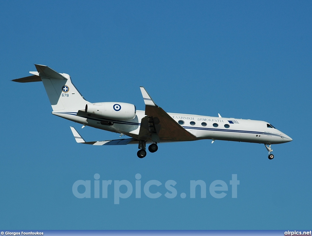 678, Gulfstream V, Hellenic Air Force