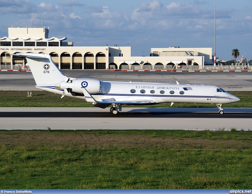 678, Gulfstream V, Hellenic Air Force