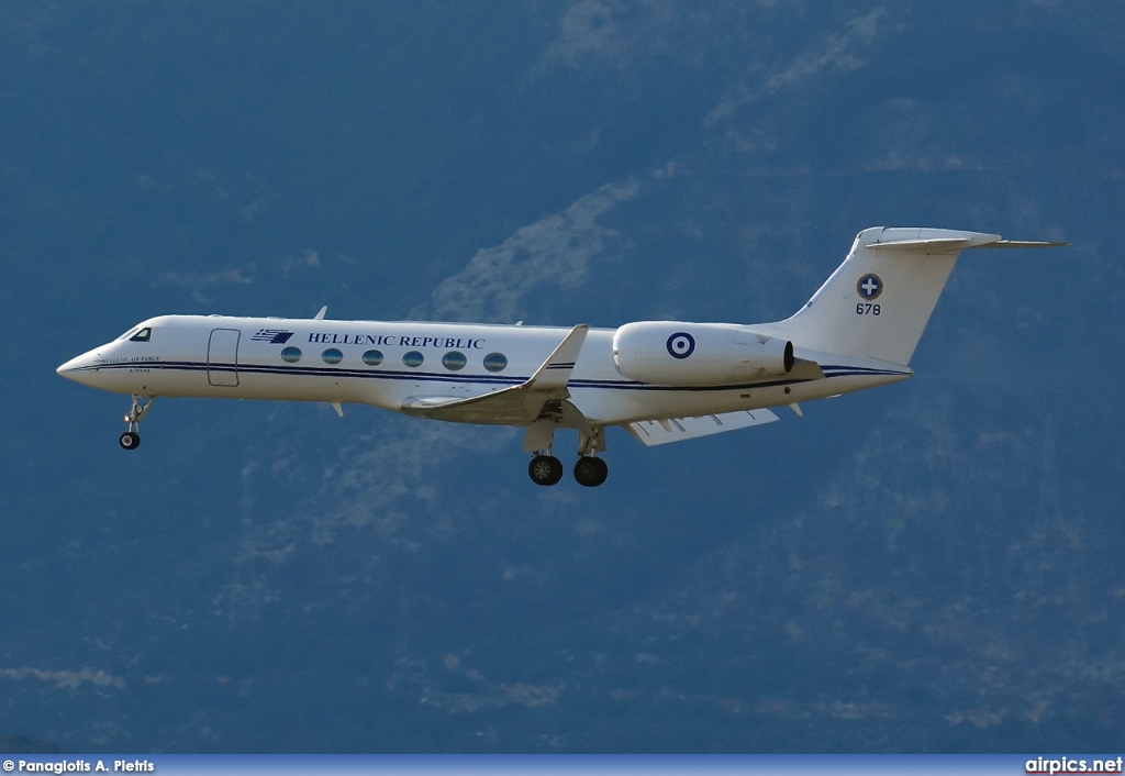 678, Gulfstream V, Hellenic Air Force