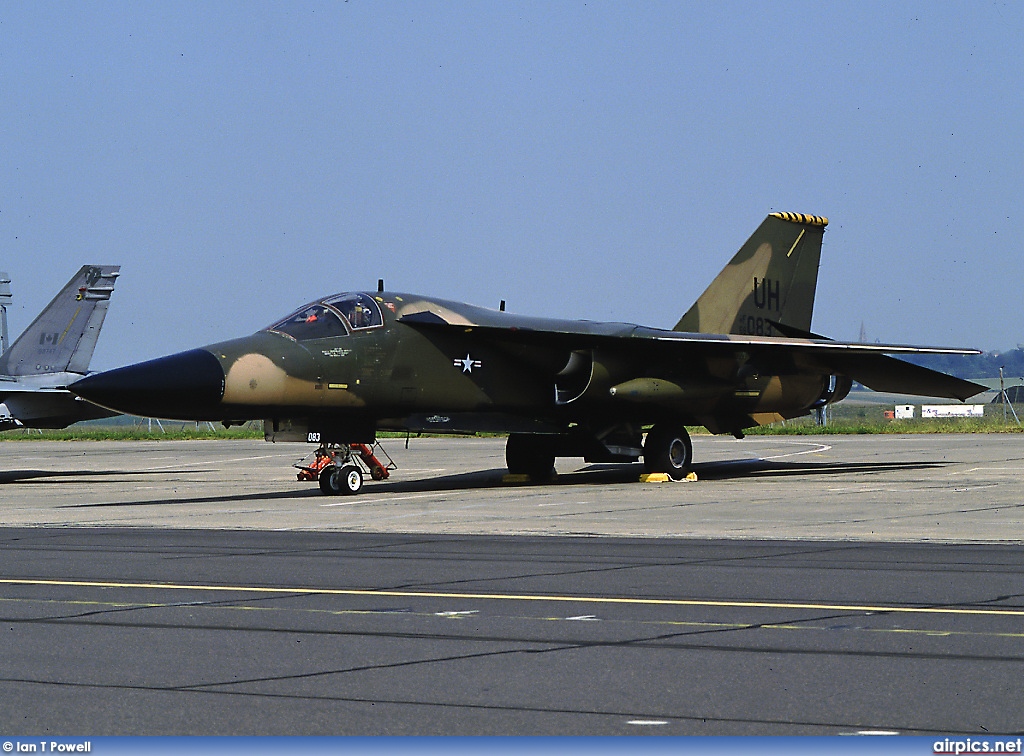 68-0083, General Dynamics F-111E, United States Air Force