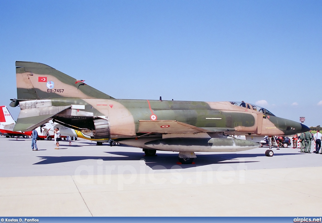 69-7457, McDonnell Douglas RF-4E Phantom II, Turkish Air Force