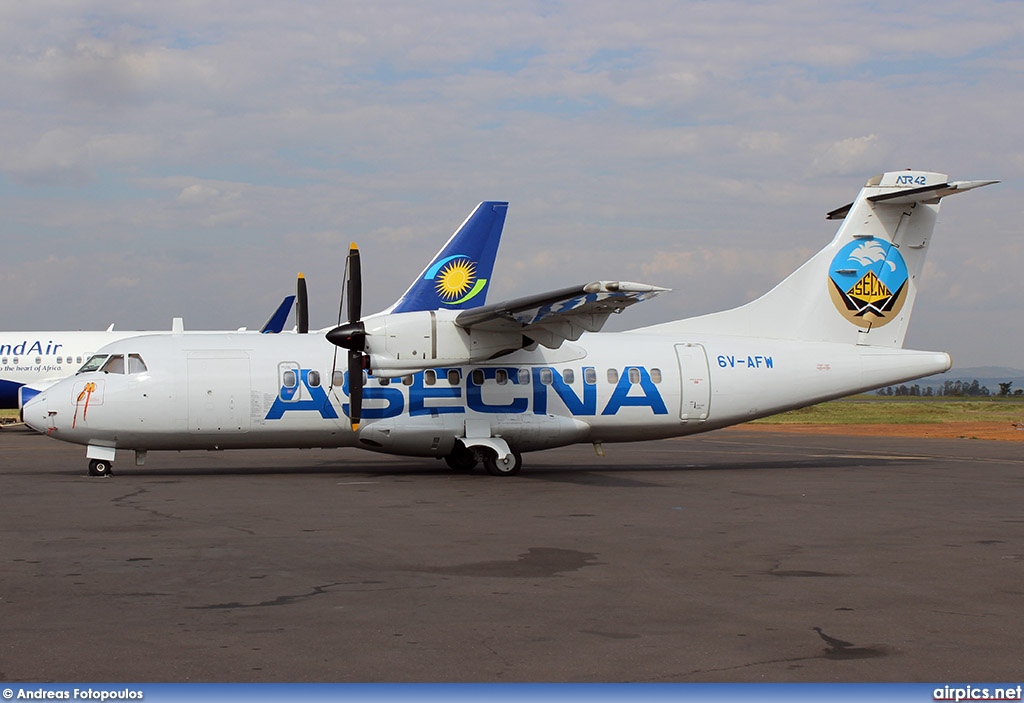 6V-AFW, ATR 42-300, ASECNA