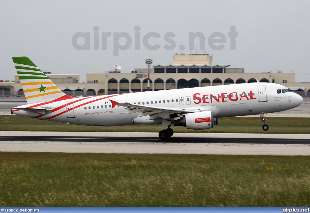 6V-AII, Airbus A320-200, Senegal Airlines