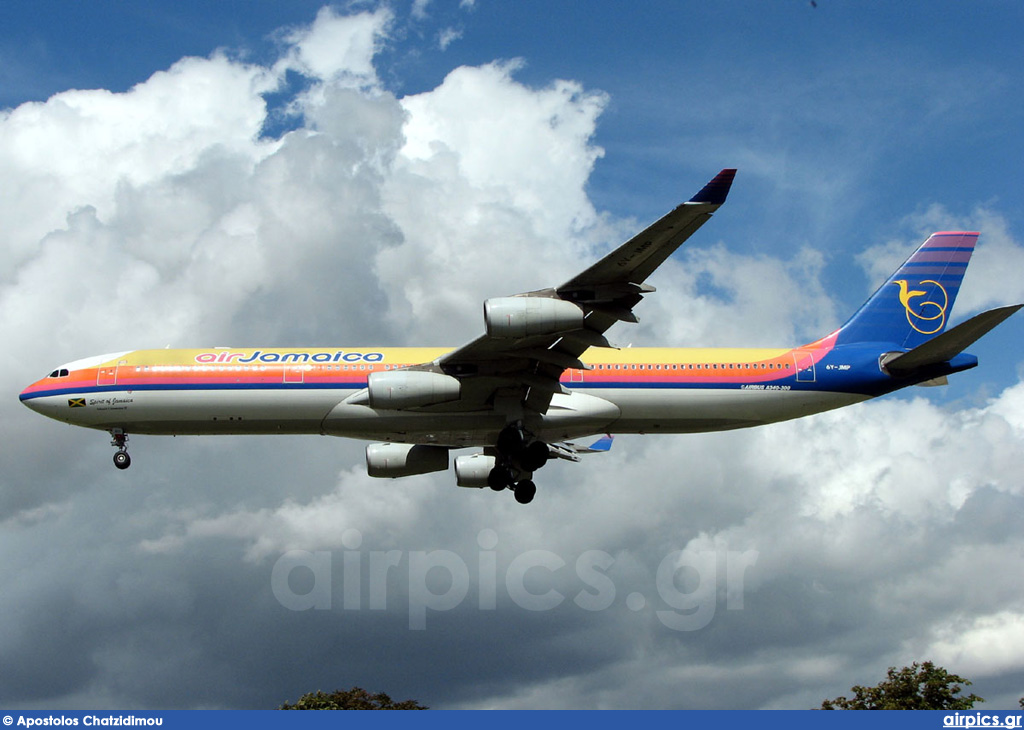 6Y-JMP, Airbus A340-300, Air Jamaica