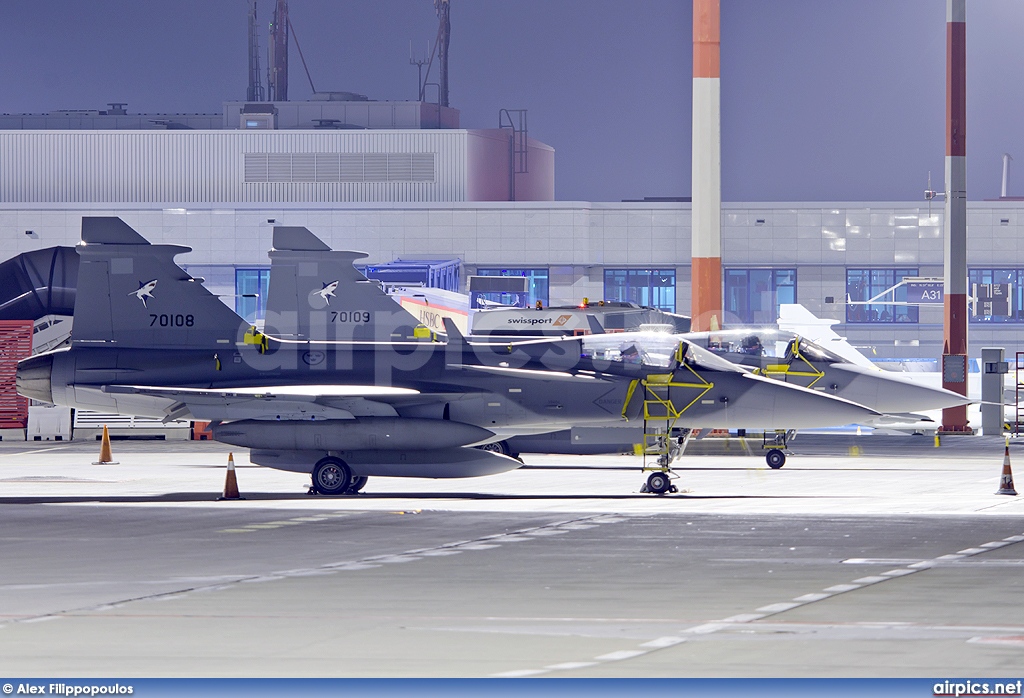 70108, Saab JAS 39NG Gripen, Swedish Air Force