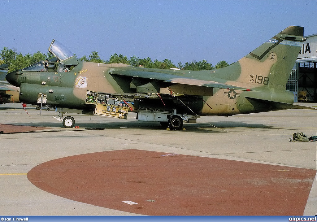 72-0198, Ling-Temco-Vought A-7D Corsair II, United States Air Force