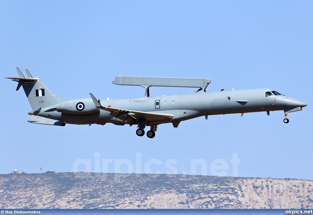 729, Embraer 145H AEW&C, Hellenic Air Force