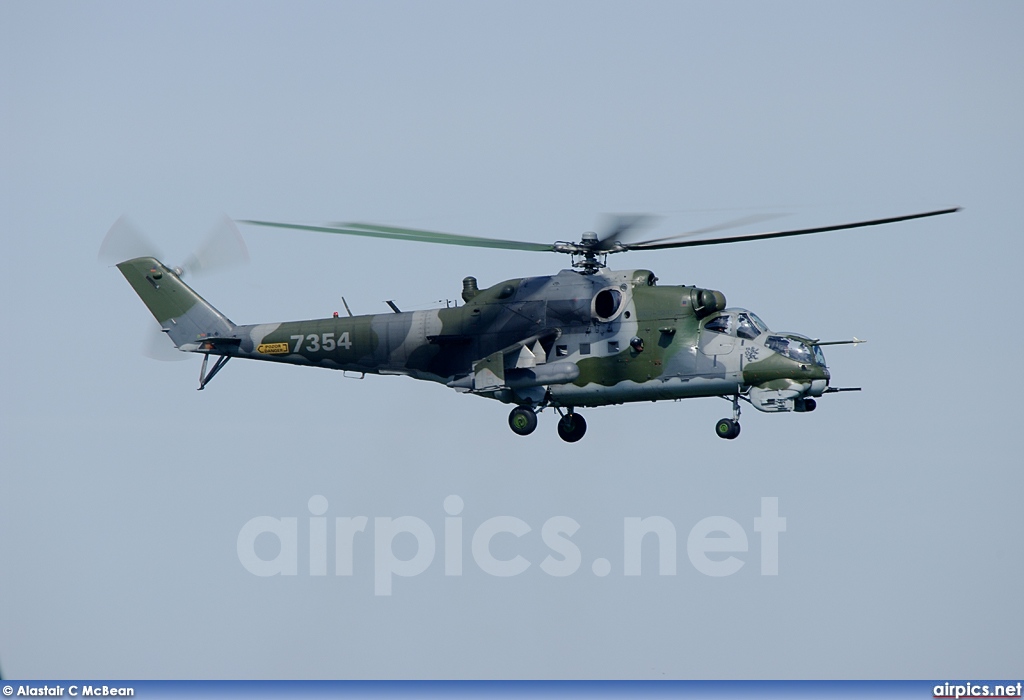 7354, Mil Mi-24V, Czech Air Force