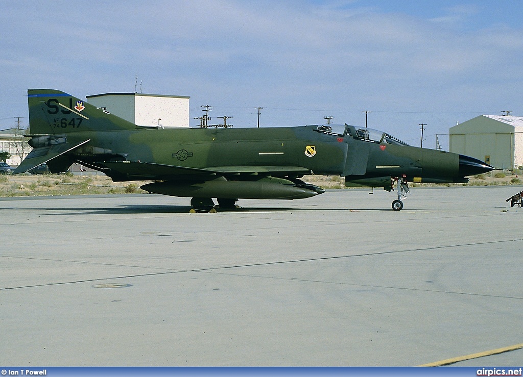 74-0647, McDonnell Douglas F-4E Phantom II, United States Air Force