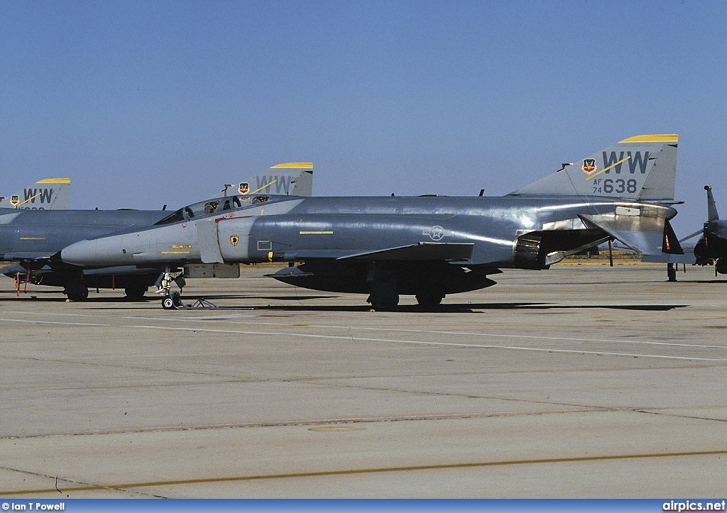 74-1638, McDonnell Douglas F-4E Phantom II, United States Air Force