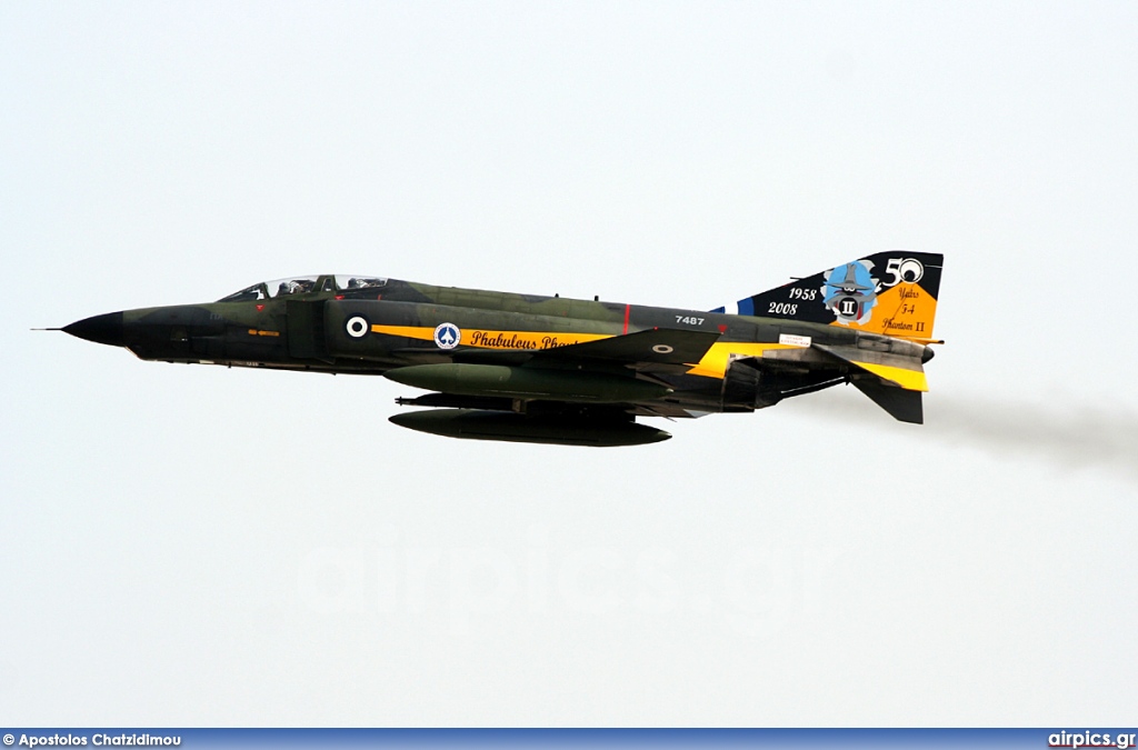 7487, McDonnell Douglas RF-4E Phantom II, Hellenic Air Force