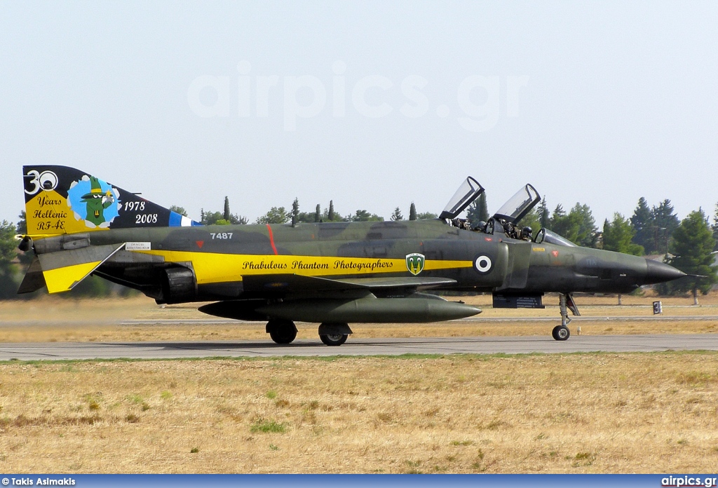 7487, McDonnell Douglas RF-4E Phantom II, Hellenic Air Force