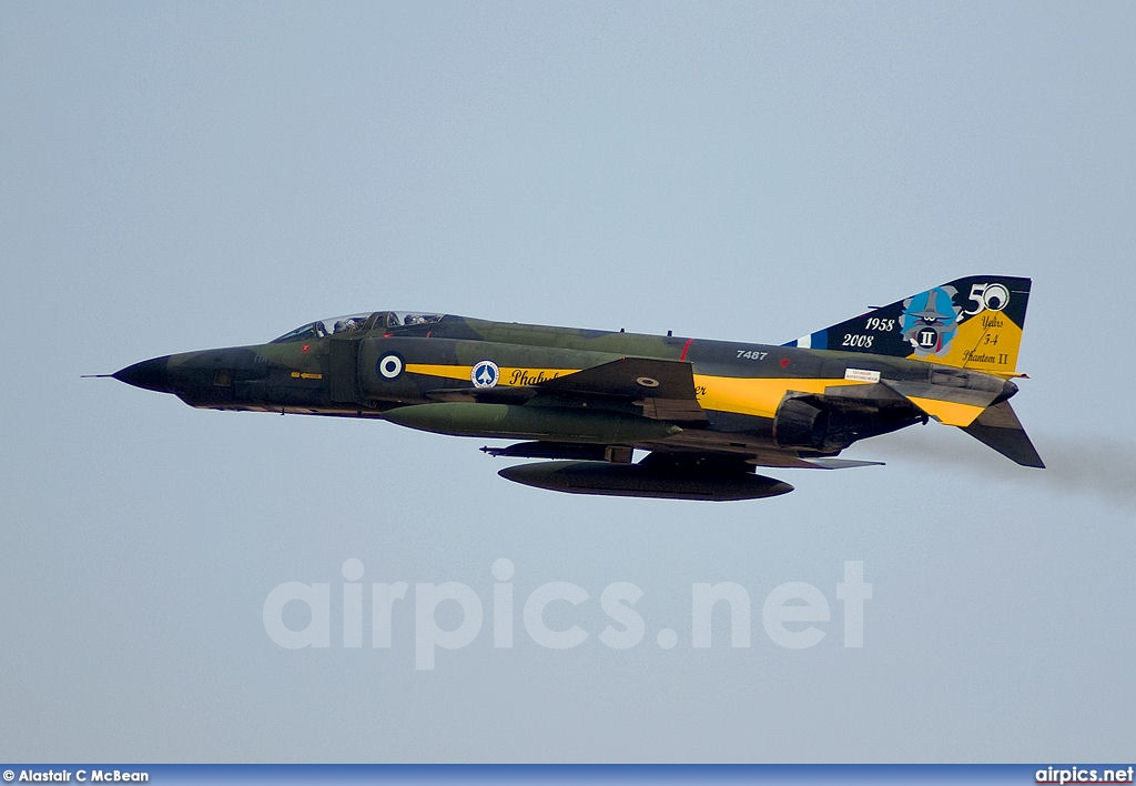 7487, McDonnell Douglas RF-4E Phantom II, Hellenic Air Force