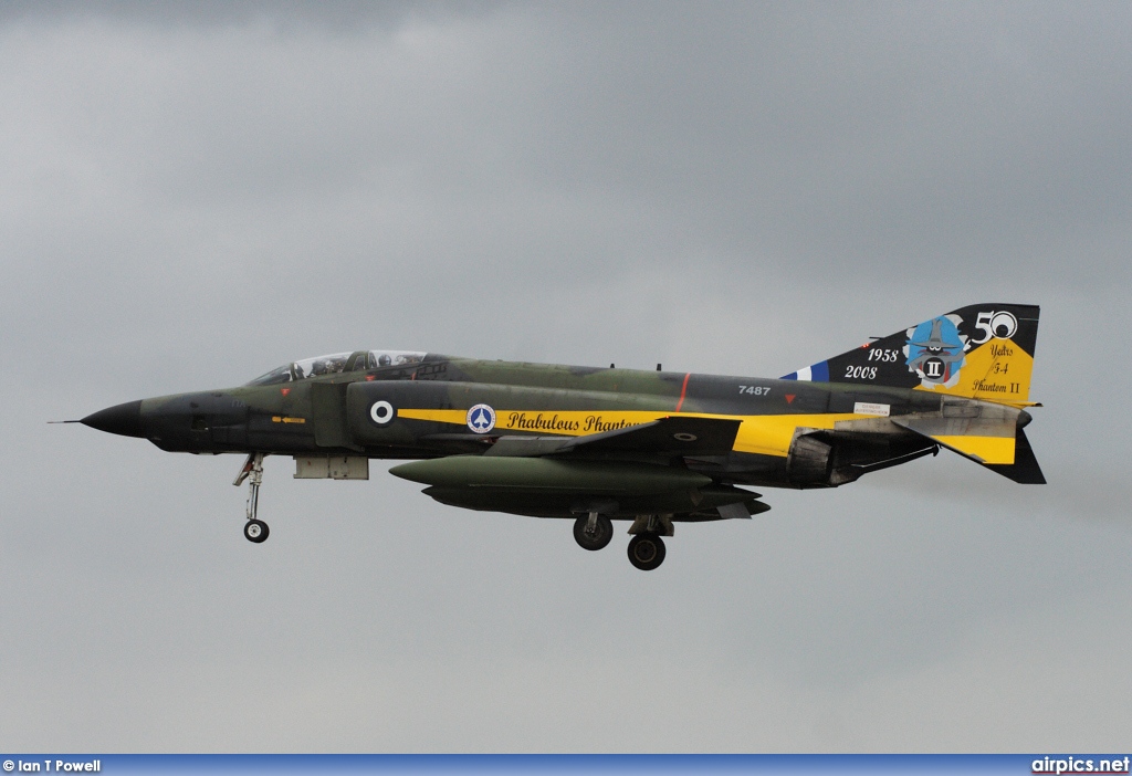 7487, McDonnell Douglas RF-4E Phantom II, Hellenic Air Force