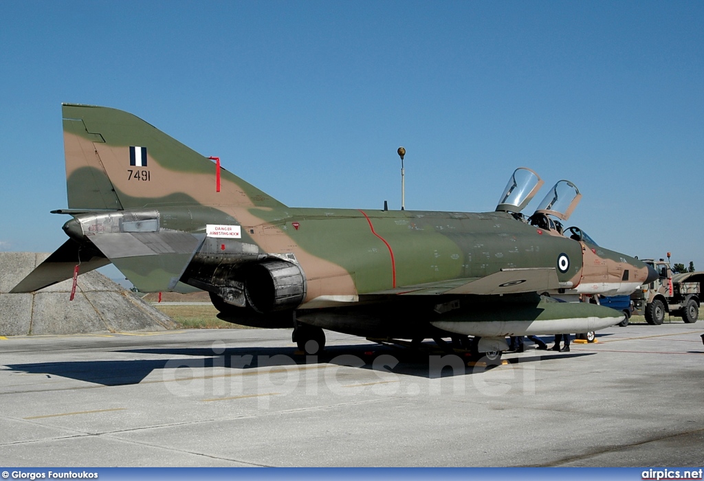 7491, McDonnell Douglas RF-4E Phantom II, Hellenic Air Force