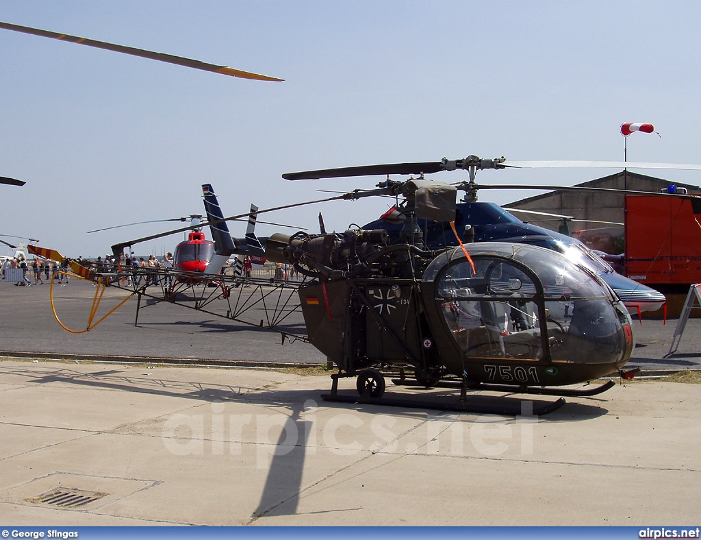 75-01, Sud Aviation SE-3130 Alouette II, German Army