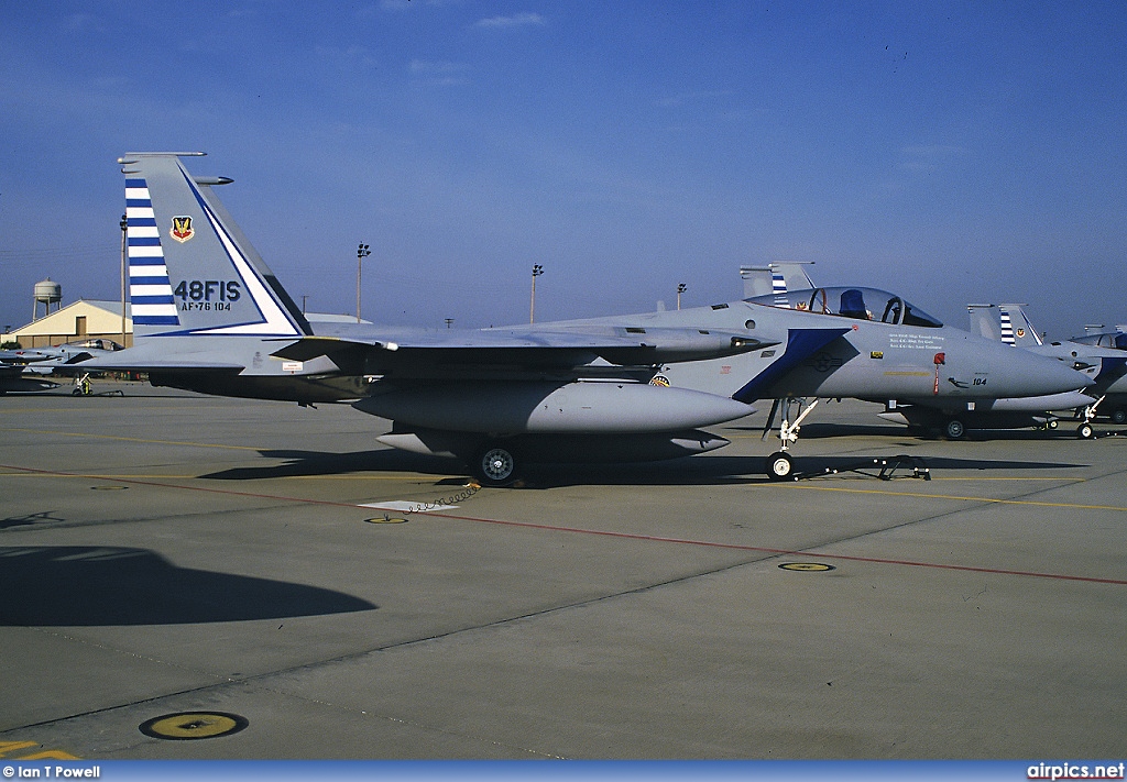 76-0104, Boeing (McDonnell Douglas) F-15A Eagle, United States Air Force