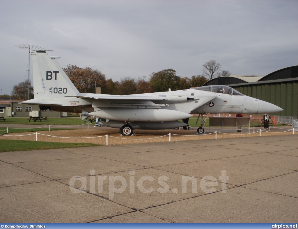76-020, Boeing (McDonnell Douglas) F-15A Eagle, United States Air Force