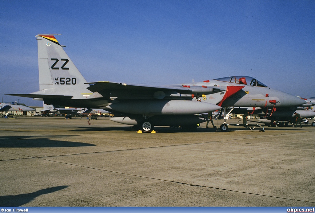 78-0520, Boeing (McDonnell Douglas) F-15C Eagle, United States Air Force