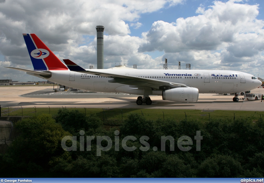 7O-ADP, Airbus A330-200, Yemenia