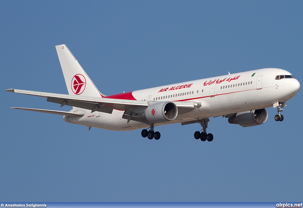 7T-VJG, Boeing 767-300, Air Algerie