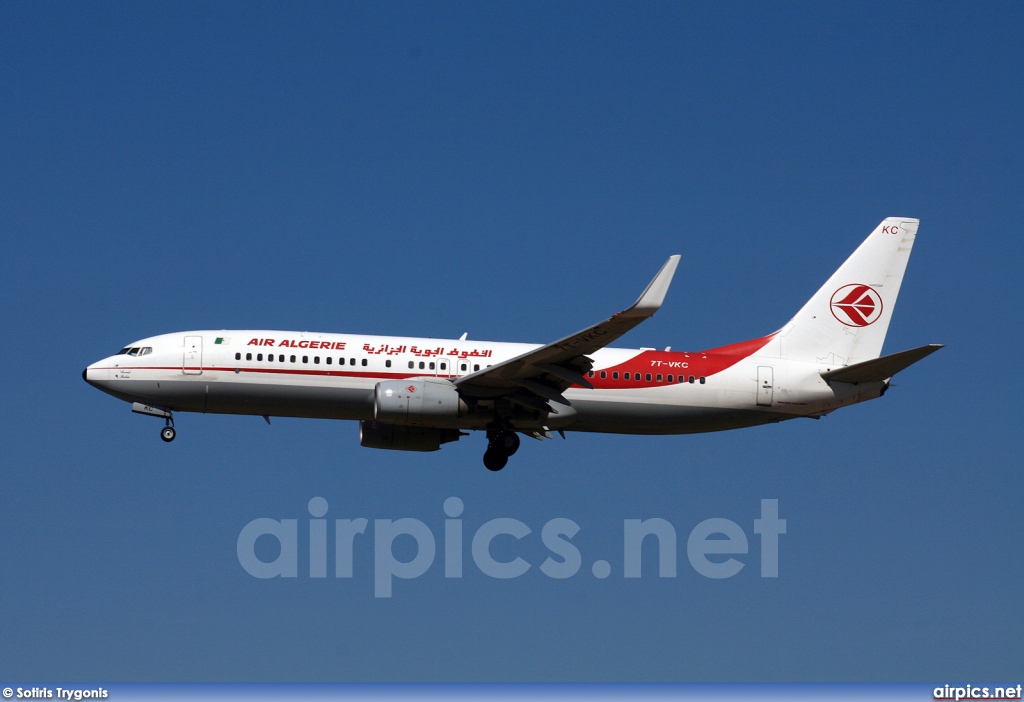 7T-VKC, Boeing 737-800, Air Algerie