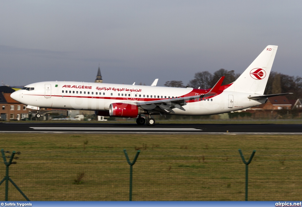 7T-VKD, Boeing 737-800, Air Algerie