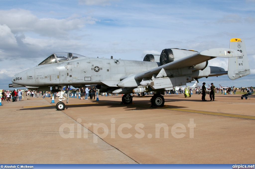 81-0954, Fairchild A-10A Thunderbolt II, United States Air Force