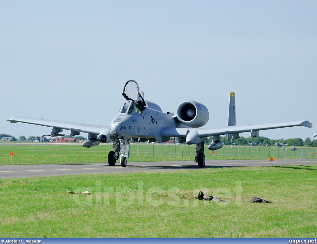 81-0960, Fairchild A-10A Thunderbolt II, United States Air Force