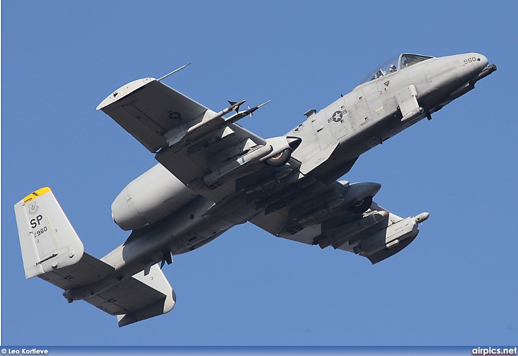 81-0960, Fairchild A-10C Thunderbolt II, United States Air Force