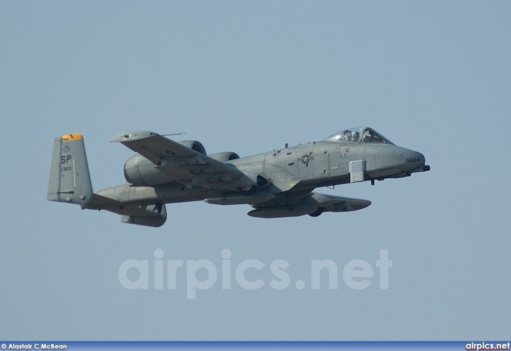 81-0963, Fairchild A-10A Thunderbolt II, United States Air Force