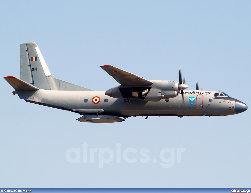 810, Antonov An-26, Romanian Air Force