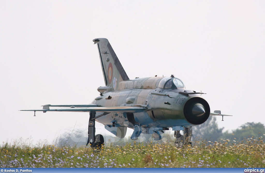 8105, Mikoyan-Gurevich MiG-21MF Lancer A, Romanian Air Force