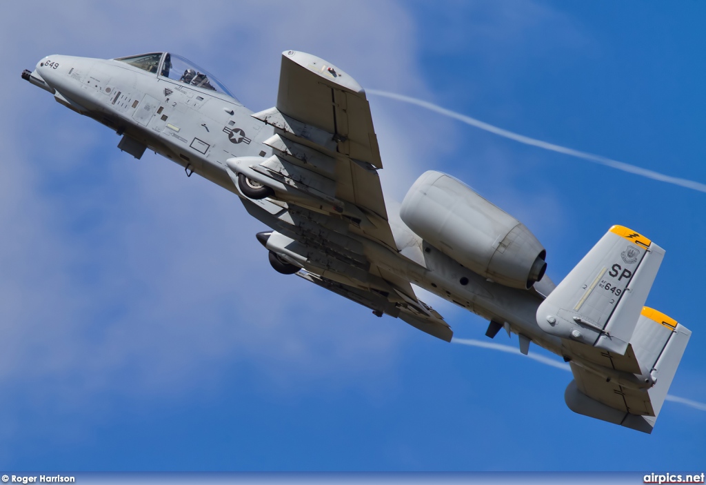 82-0649, Fairchild A-10A Thunderbolt II, United States Air Force