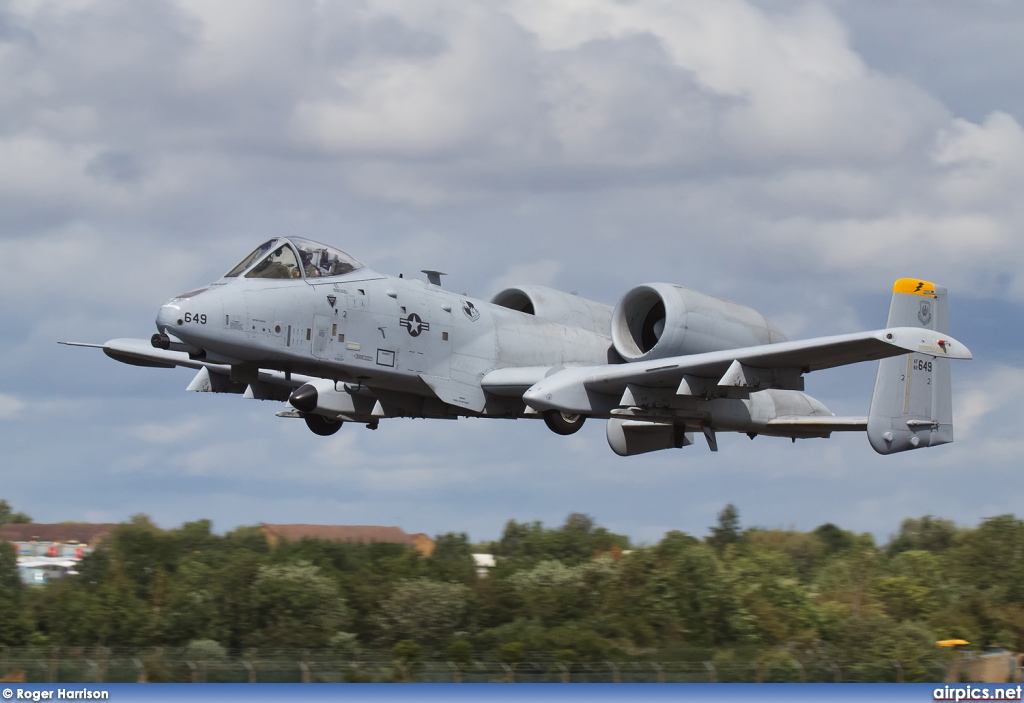 82-0649, Fairchild A-10C Thunderbolt II, United States Air Force