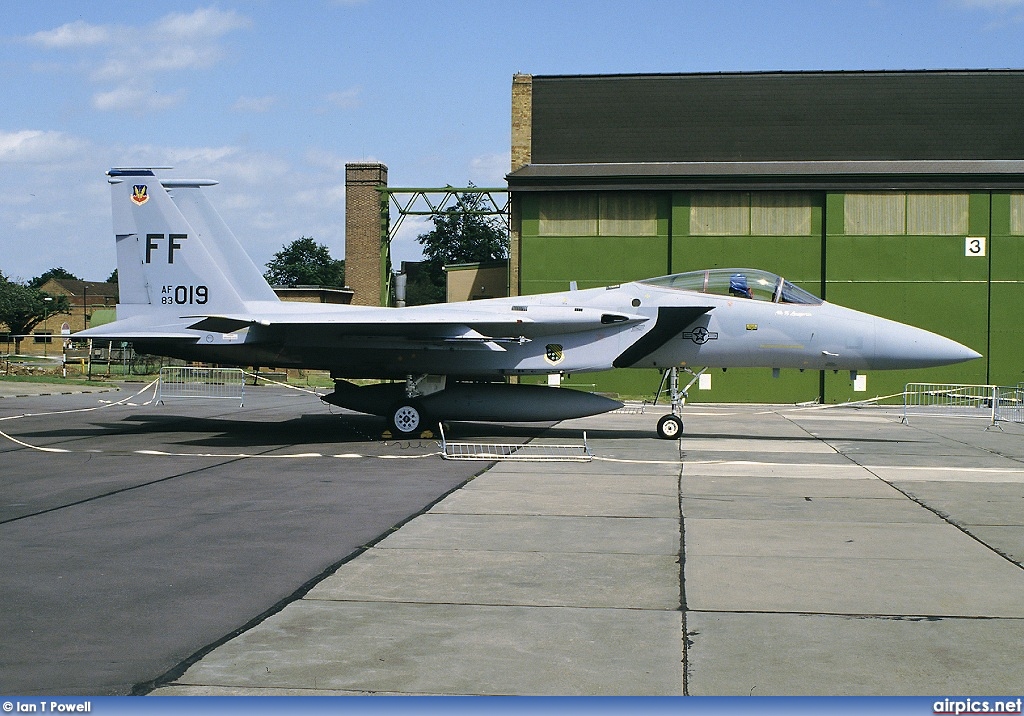 83-0019, Boeing (McDonnell Douglas) F-15C Eagle, United States Air Force
