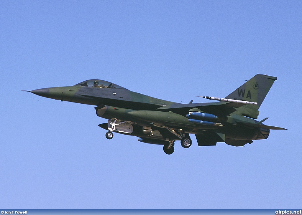 83-1129, Lockheed F-16C Fighting Falcon, United States Air Force