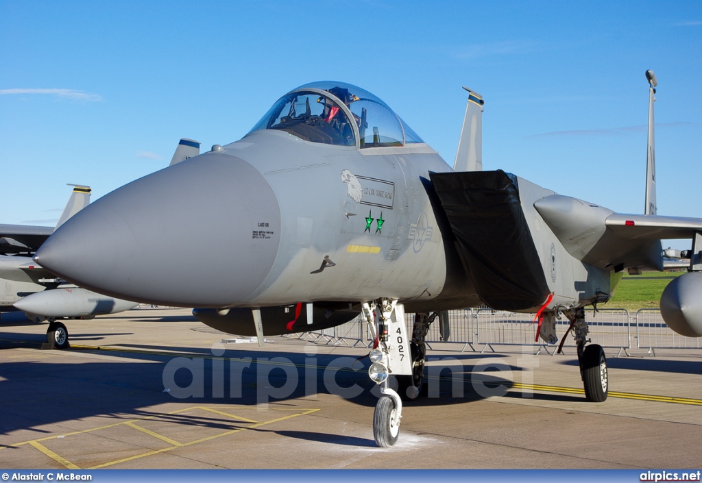 84-0027, Boeing (McDonnell Douglas) F-15C Eagle, United States Air Force