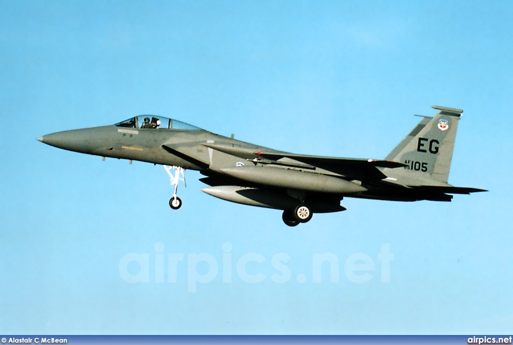 85-0105, Boeing (McDonnell Douglas) F-15C Eagle, United States Air Force