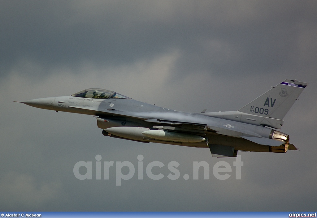 89-2009, Lockheed F-16-CG Fighting Falcon, United States Air Force