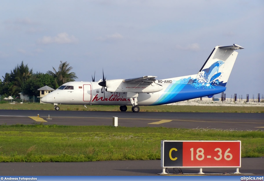 8Q-AMD, De Havilland Canada DHC-8-200 Dash 8, Maldivian